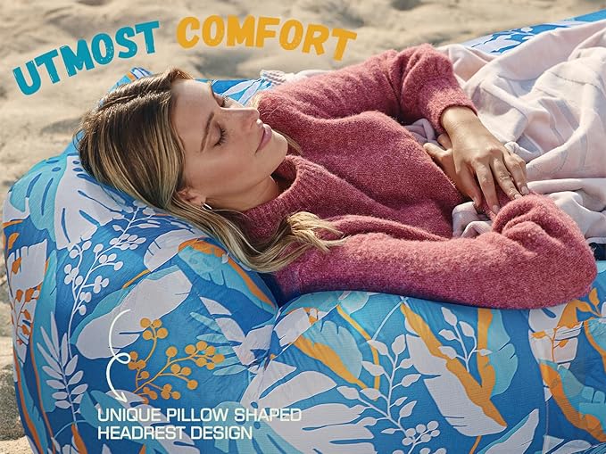 WEKAPO Inflatable Couch Air Lounger Chair - Image 6