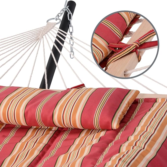 SUNCREAT Two Person Rope Hammock - Image 4