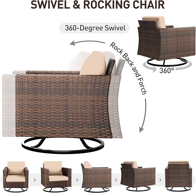 UDPATIO Patio Furniture Set - Image 4