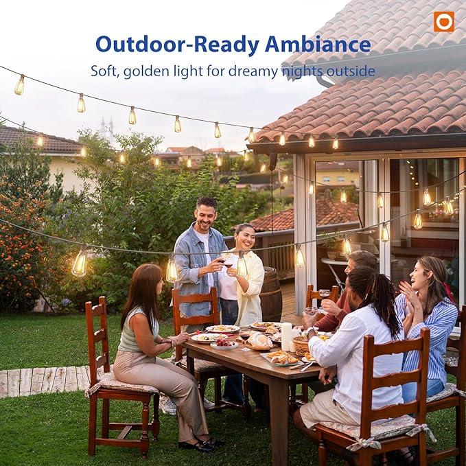 addlon 200FT LED Outdoor Lights Waterproof Patio Lights - Image 8