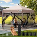Quictent 13'x13' Pop up Screened Canopy Tent by QUICTENT
