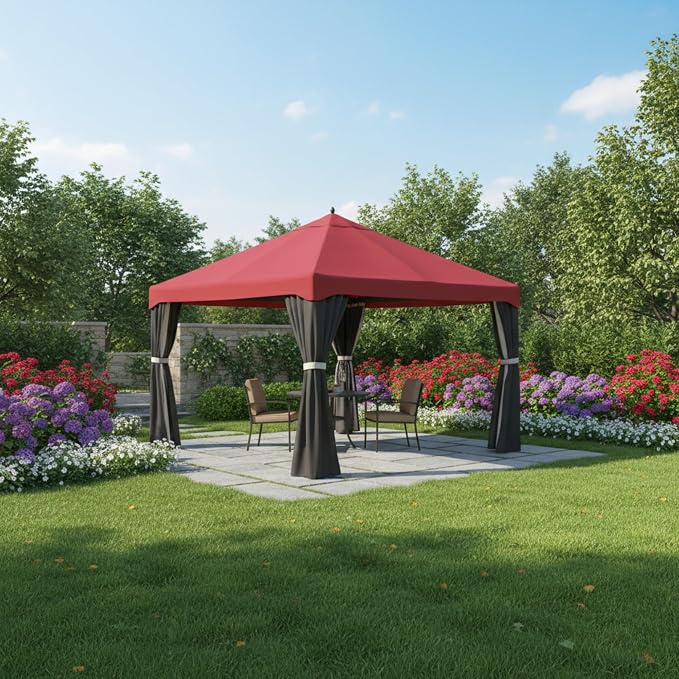Garden Winds Reinforced RipLock 350 Replacement Canopy Top Cover Compatible - Image 2