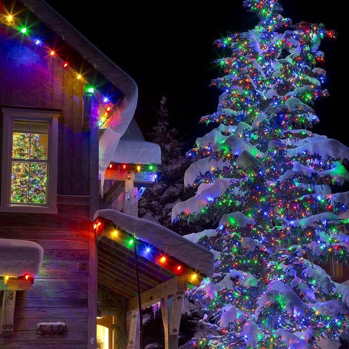 Solar String Lights for Outside, 39Ft 100 LED Solar String Lights Outdoor - Image 3