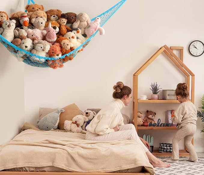 Stuffed Animal Storage Hammock Net Corner - Image 3