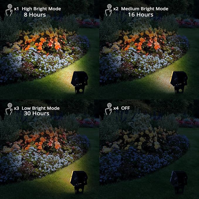Solar Spot Lights Outdoor Waterproof IP65 Landscape Spotlights - Image 4