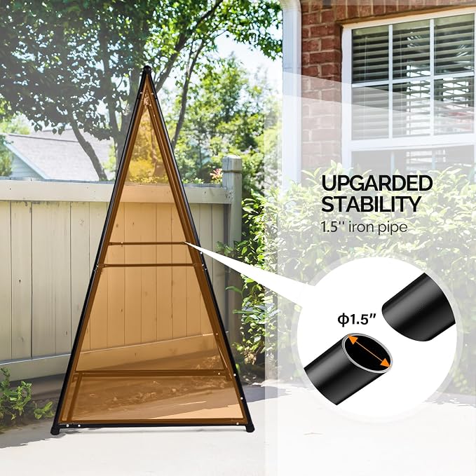 ONCLOUD 660LBS Heavy Duty Hammock Chair Stand, Universal A-Frame Hanging Chair - Image 5