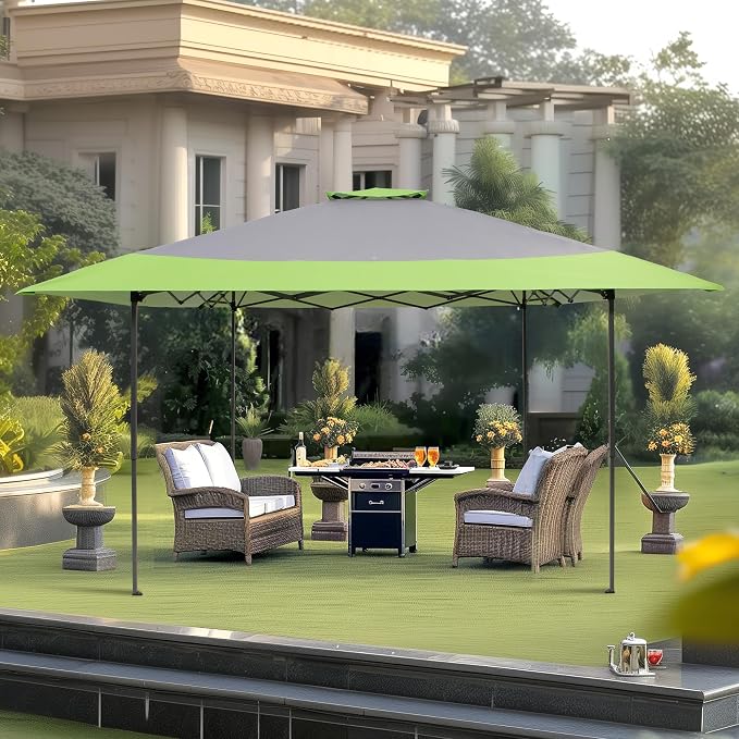 PHI VILLA Pop-Up Canopy Tent 13x13 Instant Shelter Outdoor Canopy - Image 2