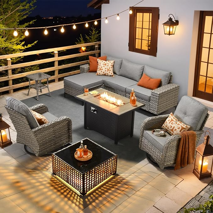 HOOOWOOO Outdoor Sectional Furniture Set by DesignforBetterLife