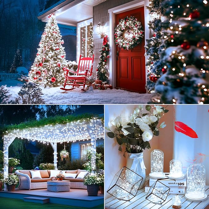 Brightever Solar String Lights, Solar Lights Outdoor Waterproof - Image 6