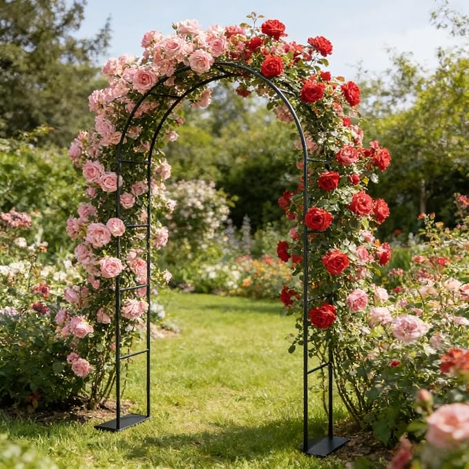 Thickened Metal Garden Arch - Image 8