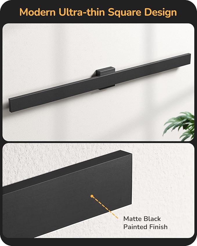 EDISHINE 47" LED Outdoor Wall Lights, 3CCT & 10%-100% Dimmable, IP65 Waterproof - Image 6