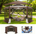 COBIZI 12x12 FT Pop Up Canopy Stargazing Tent, Gazebos On Clearance by COBIZI