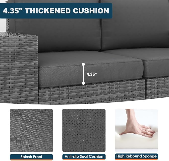 7 Piece Patio Furniture Set - Image 3