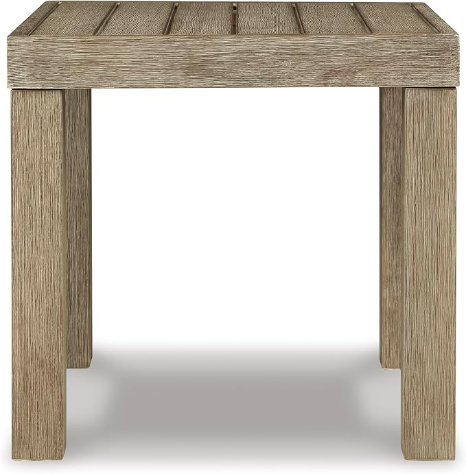 Signature Design by Ashley Silo Point Casual Outdoor Square Patio End Table - Image 9