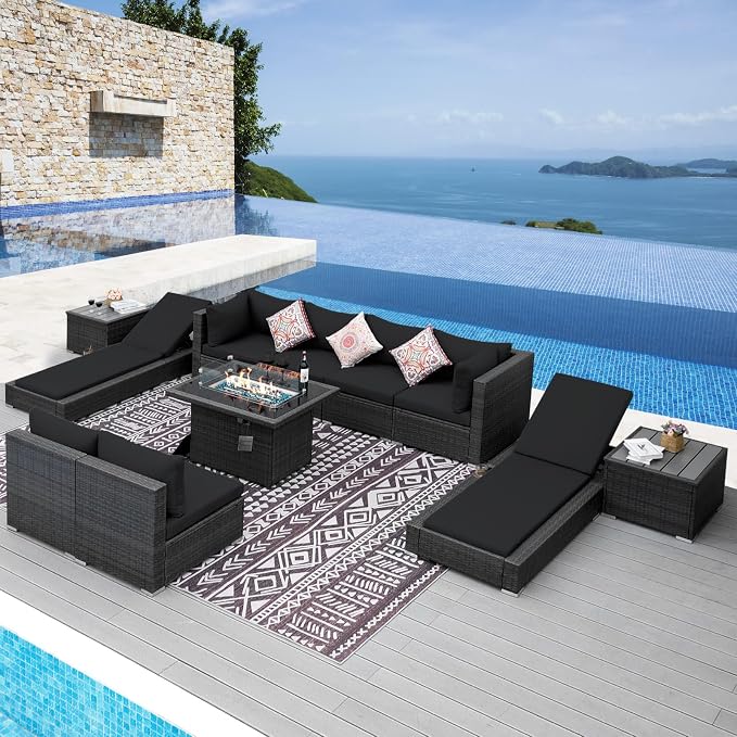 NICESOUL 11-Piece Patio Furniture - Image 3