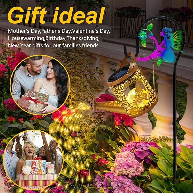 Solar Lights Garden Decorative, Solar Watering Can - Image 7