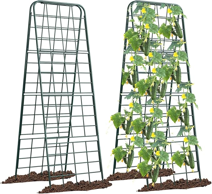 Heavy Duty 50"x17" Adjustable A-Frame Trellis by Unknown