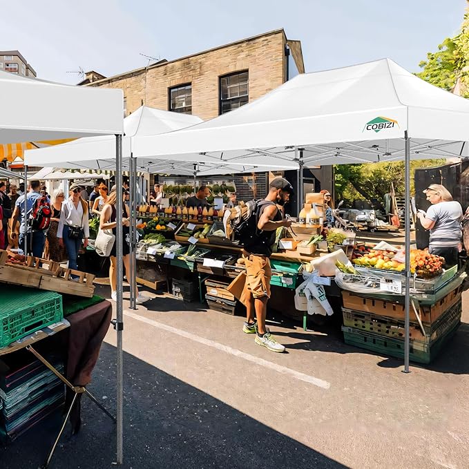 COBIZI 10x15 Pop up Canopy Tent Heavy Duty - Image 2