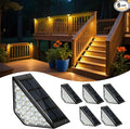 Solar Step Lights for Outside, Solar Stair Lights Outdoor Waterproof, Deck Step by Unknown