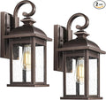 FEMILA 2-Pack Outdoor Wall Sconce Lights Oil Rubbed Bronze, by FEMILA