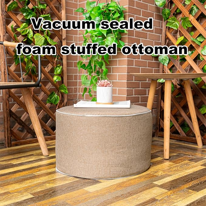 Outdoor Ottoman Outdoor Ottomans - Image 4