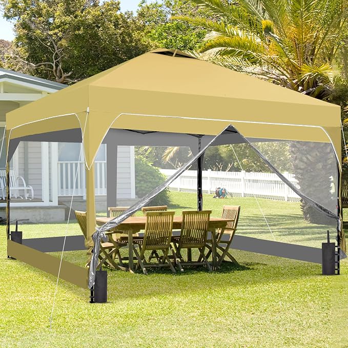GDY 12x12FT Outdoor Pop Up Canopy Tent - Image 9