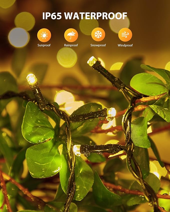 Brightown 4 Pack Solar String Lights - Image 5