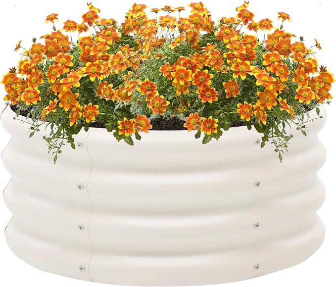 2-Pack 2x1ft Galvanized Raised Garden Bed, Outdoor Planter Bed, Metal Planter - Image 8