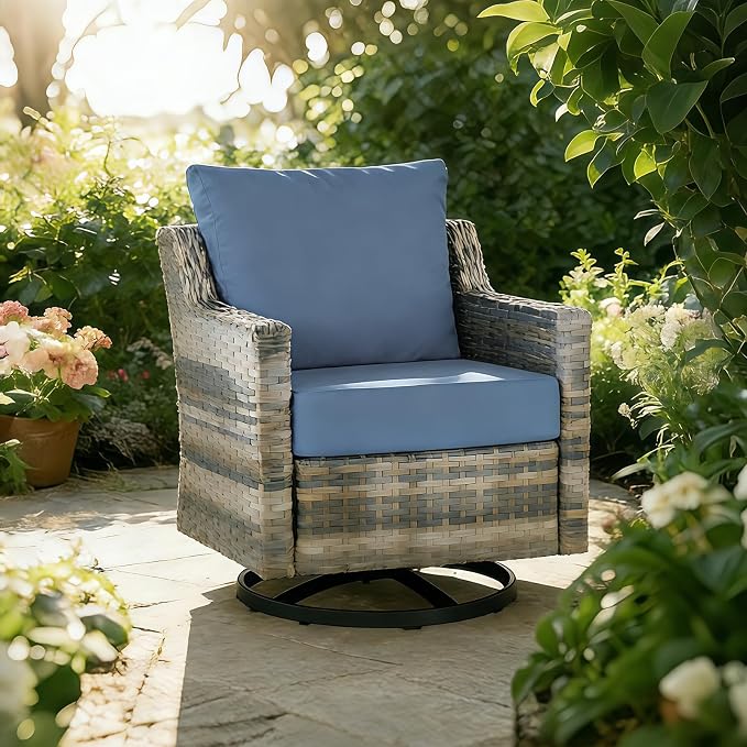 Goodgoods 22 x 24 Sunbrella Outdoor Patio Deep Seat Cushions 2-Pack, - Image 7