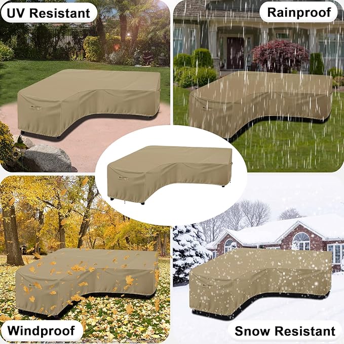 OutdoorLines Waterproof Outdoor Patio Sectional Cover - Image 7