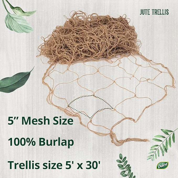 Dalen Jute Trellis for Vining Crops - Image 2