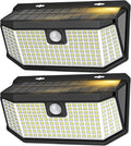 Aootek Solar Lights Outdoor 182 LEDs 2500Lm Solar Motion Sensor Lights IP65 by Lightupeveryconer
