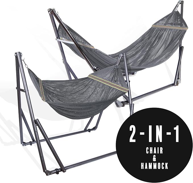 2 in 1 Hammock and Swinging Chair - Image 2