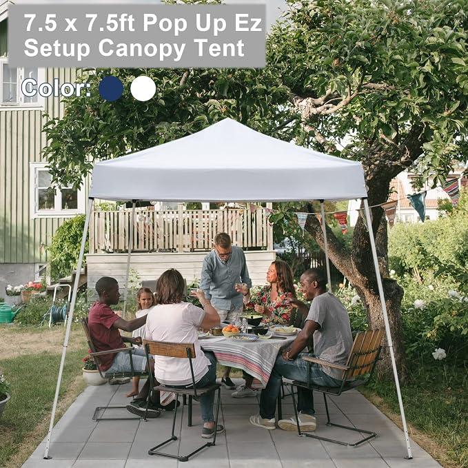 Outvita Canopy 7.8x7.8' Pop Up Commercial Instant Gazebo Tent, Waterproof & UV - Image 6