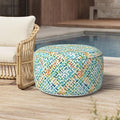 Outdoor Inflatable Stool Ottoman, All Weather Portable Footrest Stool, by MelodyElephant