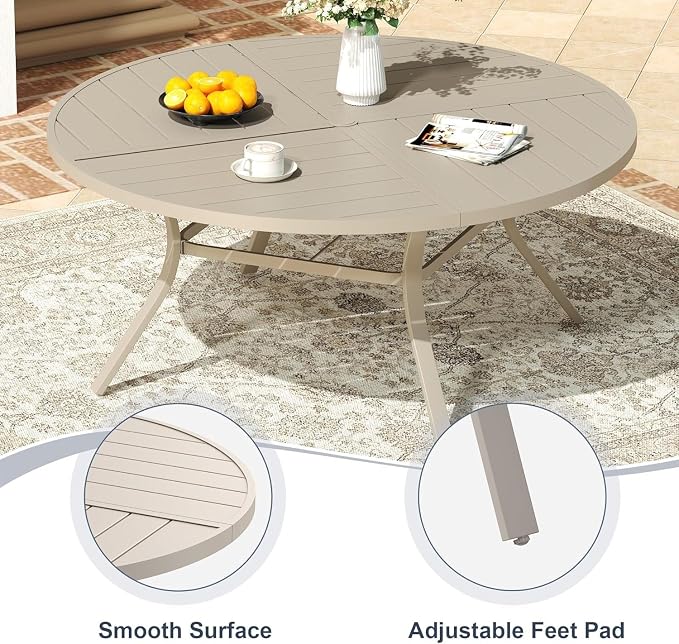 VICLLAX 9 Pieces Patio Outdoor Dining Set - Image 6