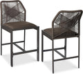 Best Choice Products Indoor Outdoor Counter Height Bar Stools Set of 2 by BestChoiceProducts