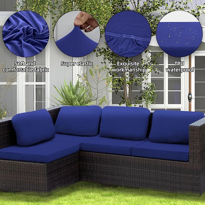 Outdoor Cushion Covers Set, Replacement - Image 3