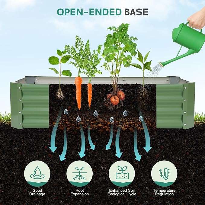 Galvanized Raised Garden Bed - Image 7