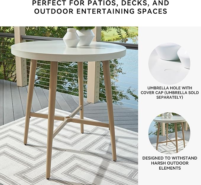 Signature Design by Ashley Seton Creek Casual Outdoor Bar Table - Image 5