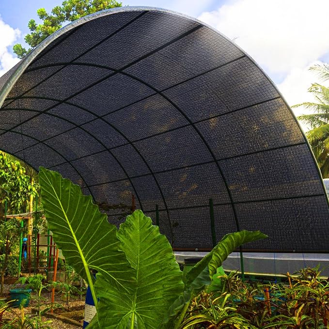 70% Shade Cloth, 20FTx20FT HDPE Mesh Tarp - Image 5
