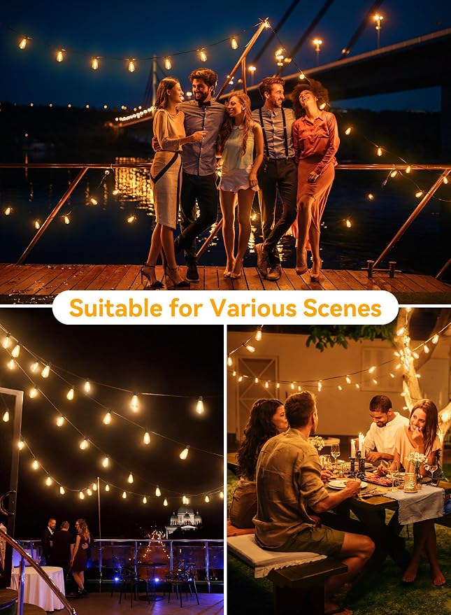 Ollny 25+2 LEDs ST38 Solar String Lights - Image 9