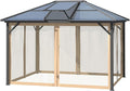Outsunny 10' x 12' Hardtop Gazebo Canopy by Outsunny