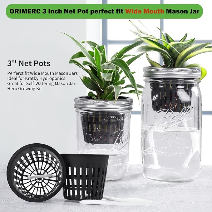 ORIMERC 12 Pack 3 inch Net Cups Pots - Image 6