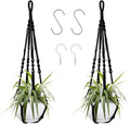 Augshy Macrame Hanging Planter, 2 Pack Hanging Planters by Augshy