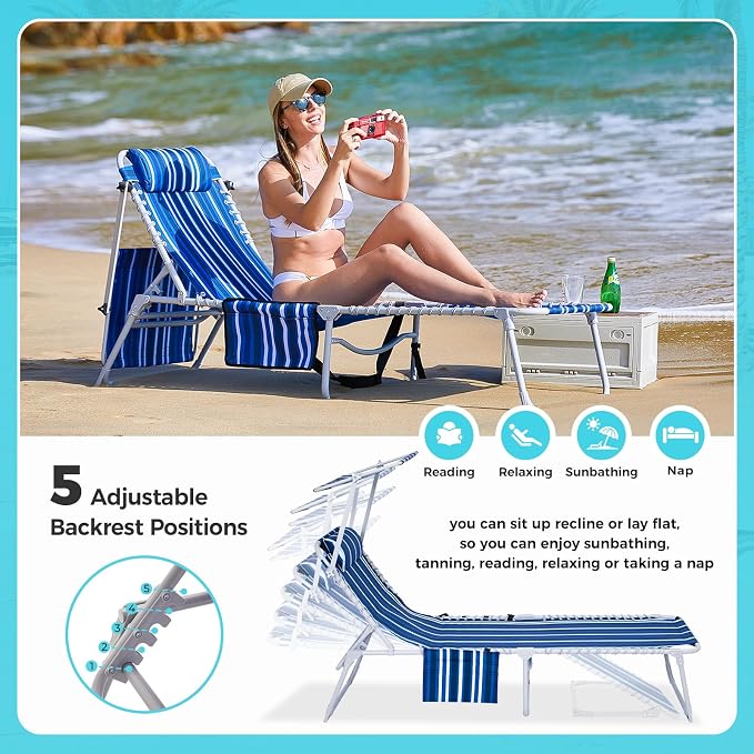 #WEJOY Folding Lounge Chair - Image 5
