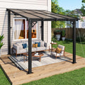 Aoxun 8' x 10' Gazebo with Windbreak Rope & Ground Anchor by Aoxun