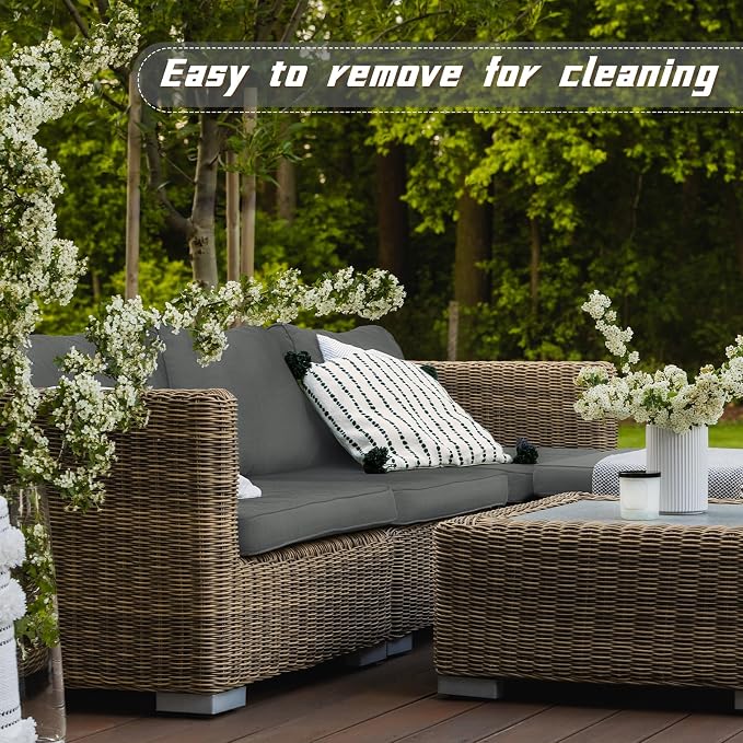 Patelai 11 Pcs Waterproof Patio Cushion Covers - Image 7