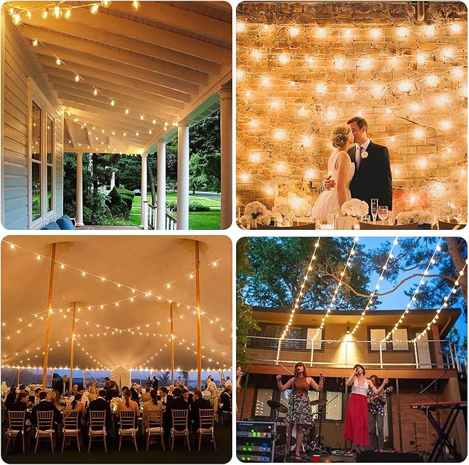 GOOTHY Outdoor LED String Lights, 50Ft - Image 8