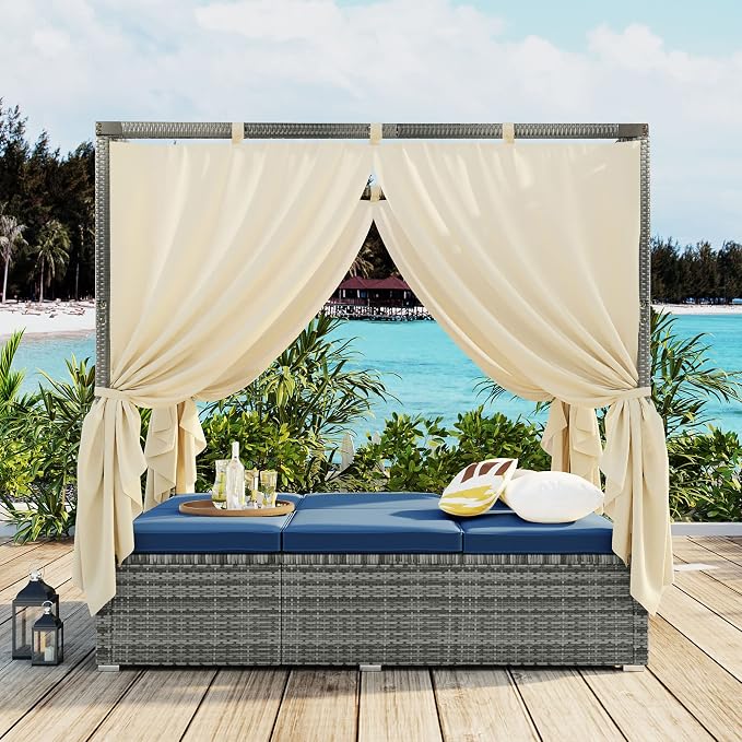 Outdoor Daybed Patio Lounge Bed - Image 5